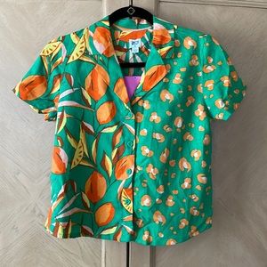 Tabitha Brown Button Up Top